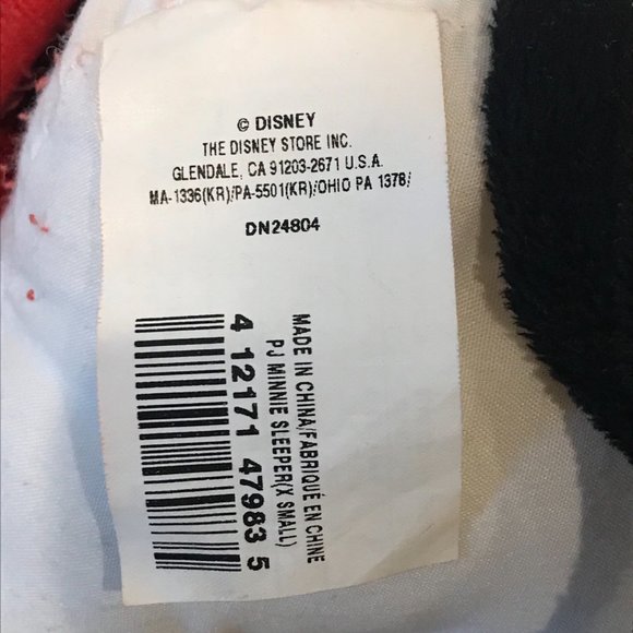 Disney Store Exclusive Mickey and Minnie Mouse Christmas Plush - Picture 7 of 11